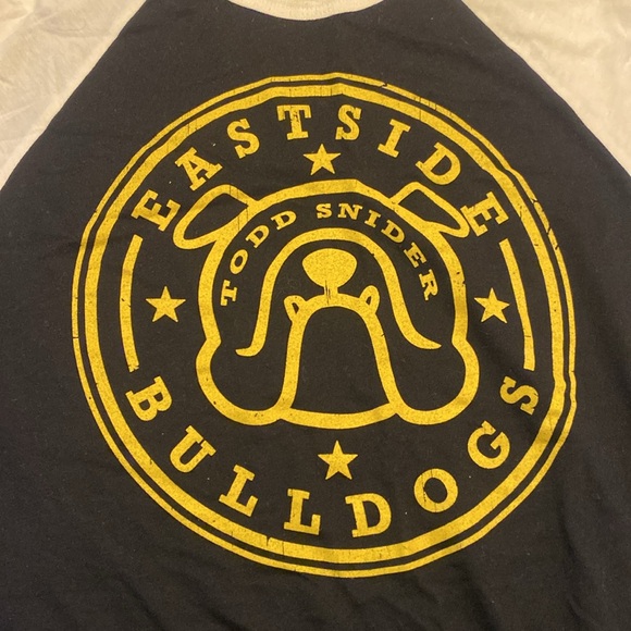 Musician Todd Snider 3/4 sleeve baseball tee. Never worn. Size medium. - Picture 2 of 4